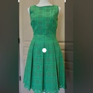 Antonio Melani Sz 4 Green Sleeveless Dress NWT